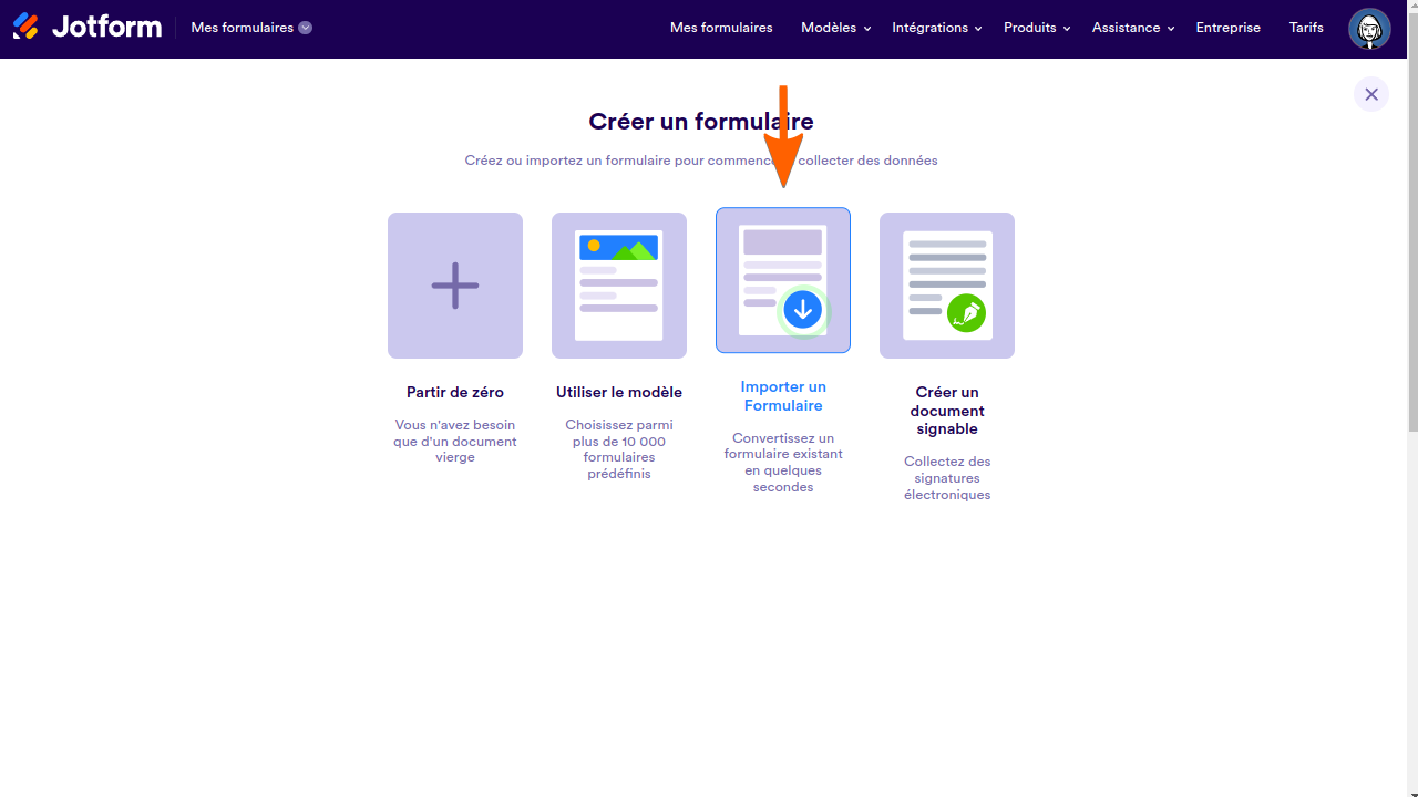 Comment importer mon propre PDF dans Jotform ? Image-2