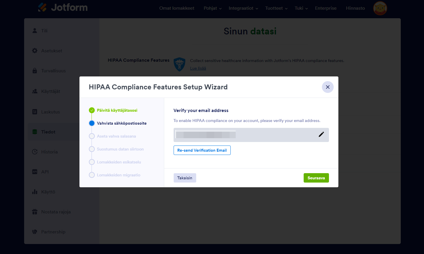 Miten päivittää HIPAA-yhteensopivuuteen? Image-3