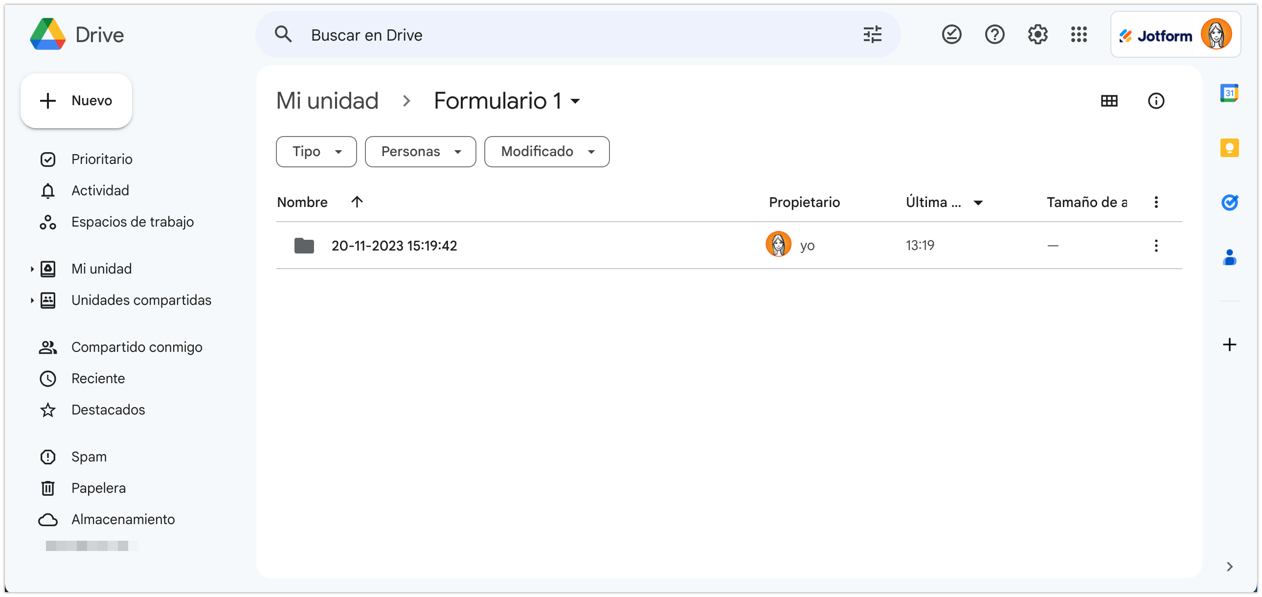 Cómo integrar el formulario en Google Drive Image-5