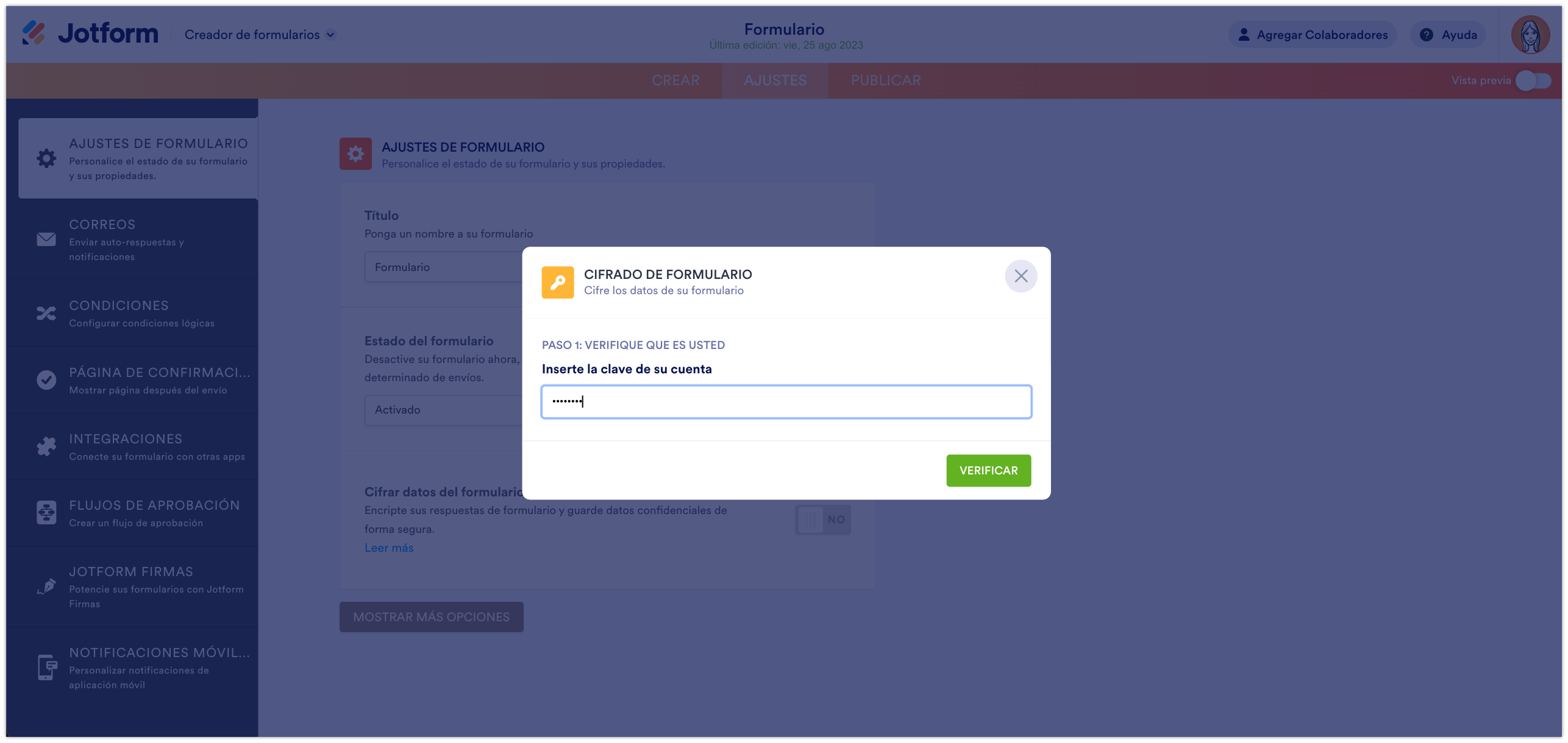 Cómo activar la encriptación de formularios Image-2
