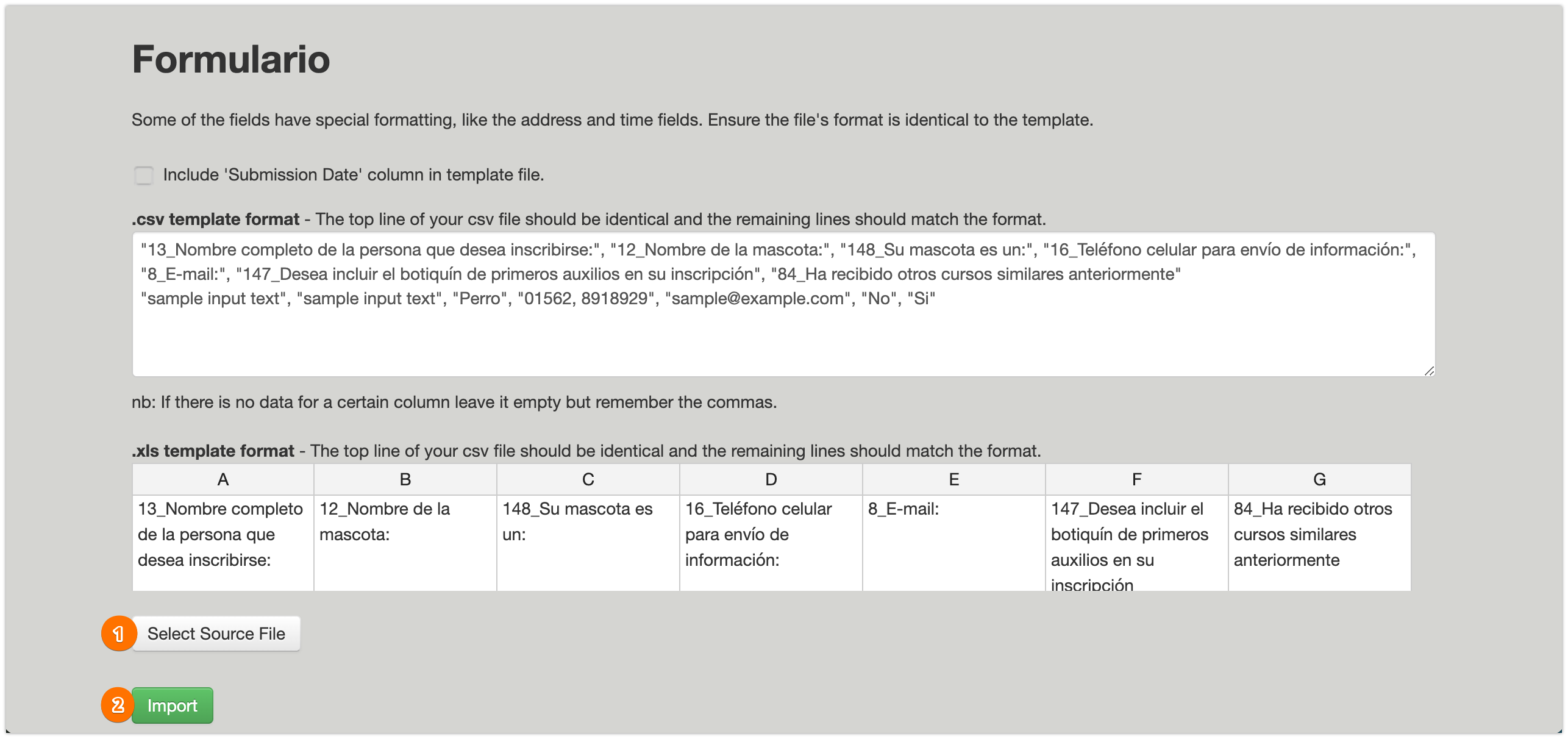 Importar Datos: Importe fácilmente sus datos de Excel o CSV a Jotform  Image-5