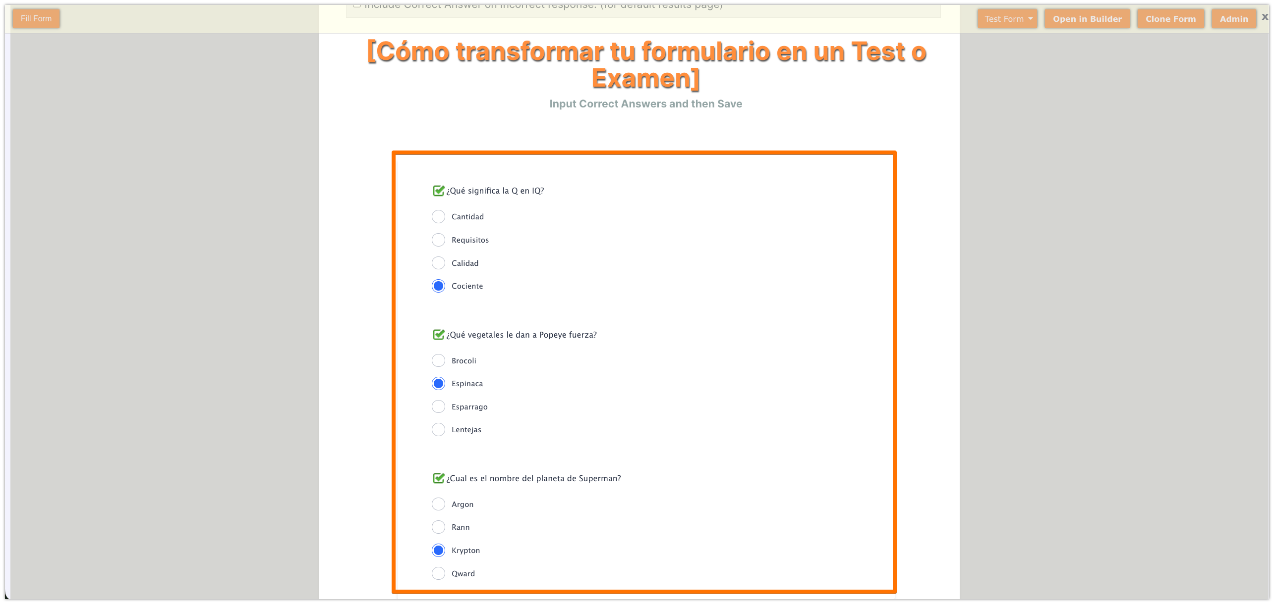 Cómo transformar tu formulario en un test o examen Image-3