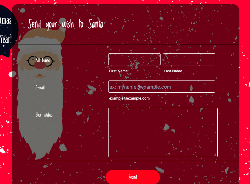 Christmas Wishes Theme