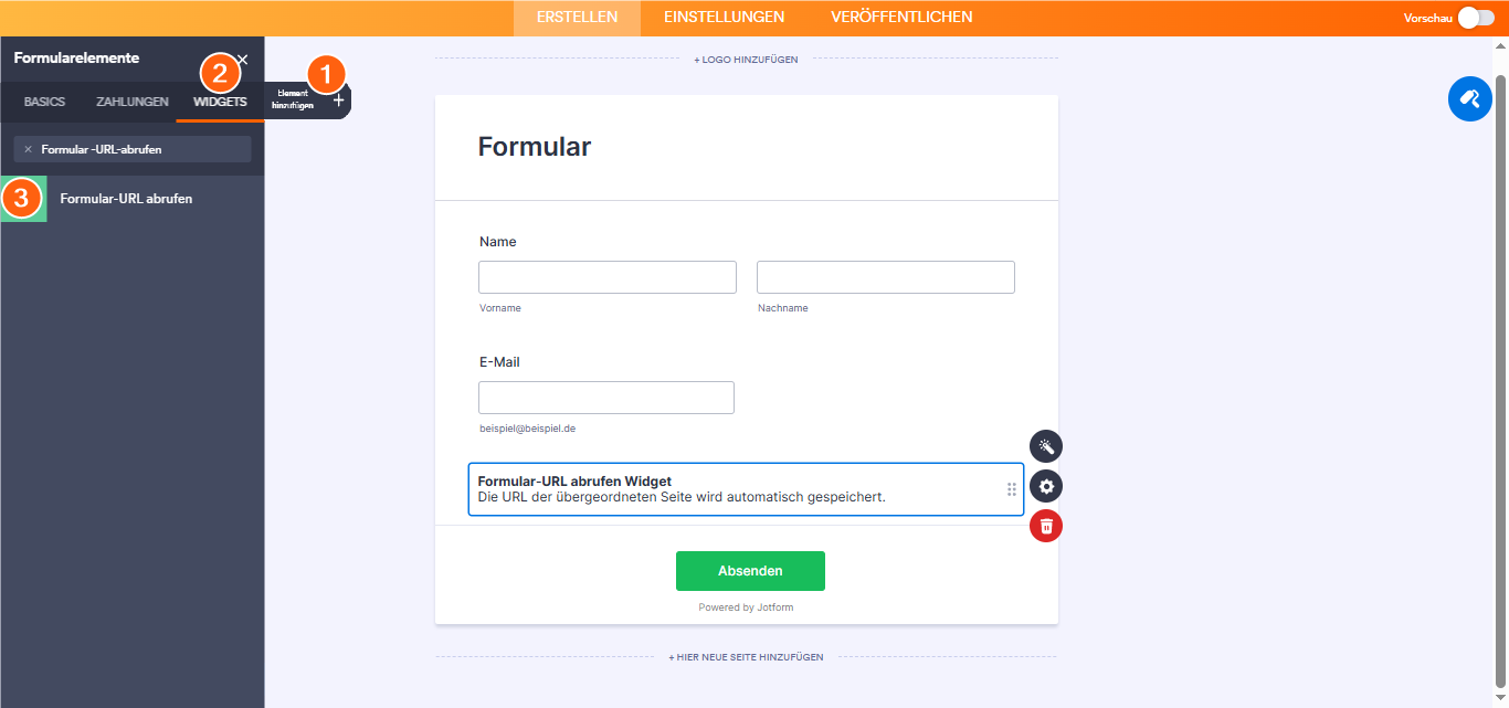 Wie Sie Felder bei der URL-Bearbeitung ein- oder ausblenden können Image-1