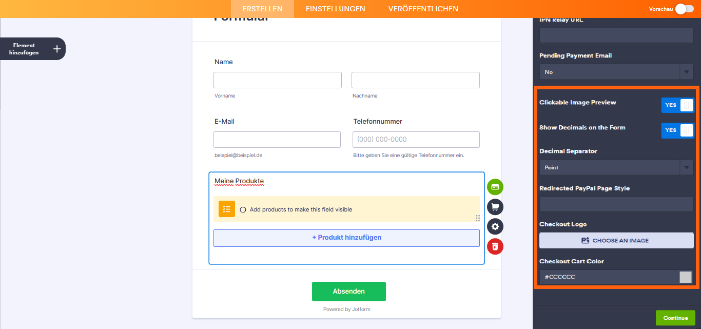 Wie Sie PayPal Personal mit Jotform integrieren Image-6
