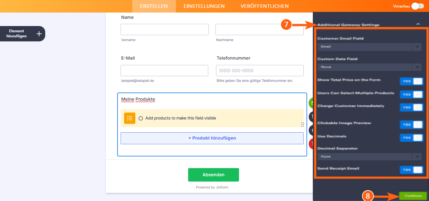 Wie Sie Stripe Checkout mit Jotform integrieren können Image-6