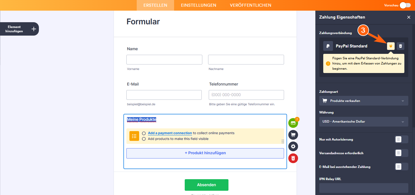 Wie Sie PayPal Personal mit Jotform integrieren Image-9
