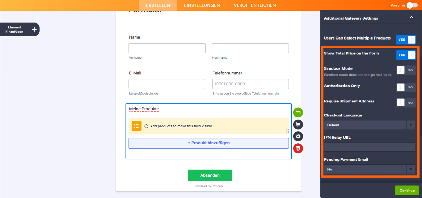 Wie Sie PayPal Personal mit Jotform integrieren Image-5