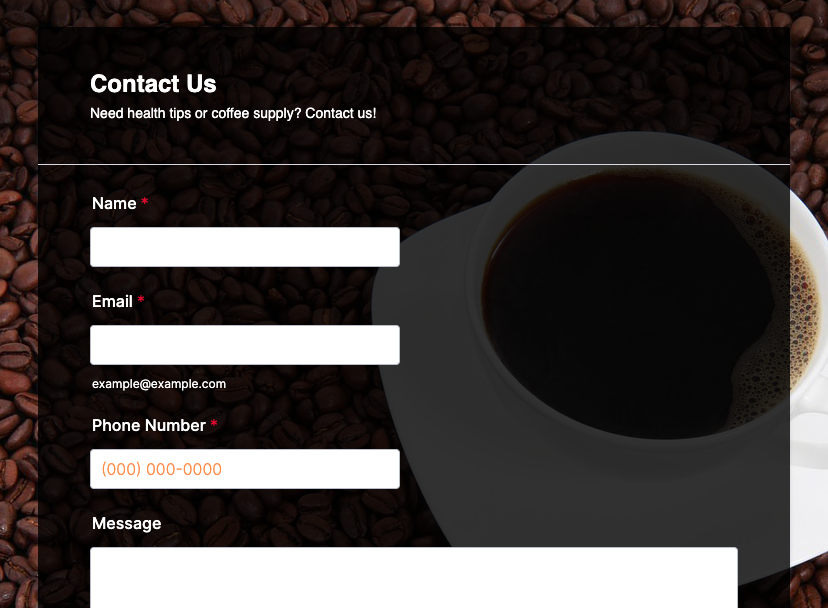 Coffee Mate Theme