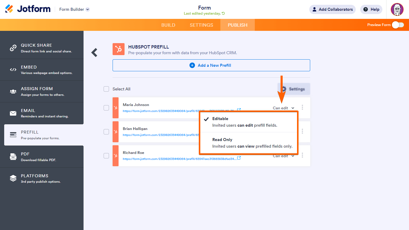 Cómo prellenar tu formulario usando datos de HubSpot Imagen-1