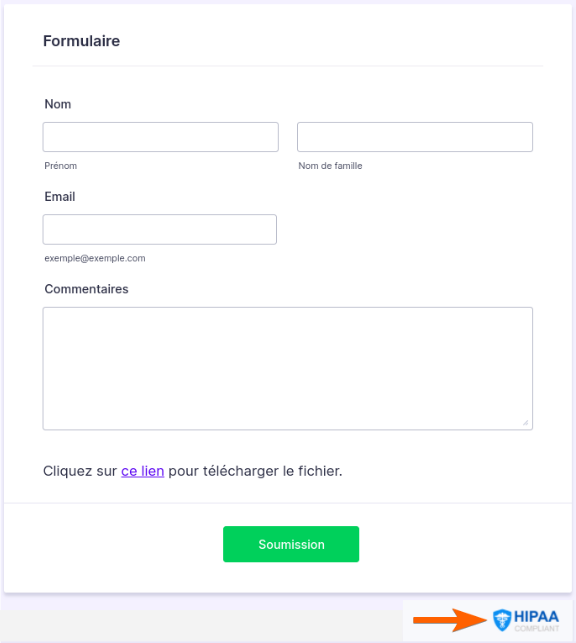 Comment s'assurer que vos formulaires sont conformes à la loi HIPAA ? Image-2