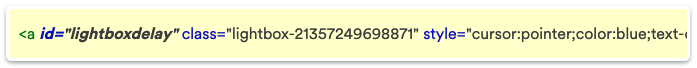 Adding an ID Attribute After the Anchor Tag