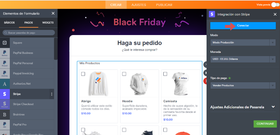 Cómo crear formularios de ofertas por Black Friday con Jotform Image-2