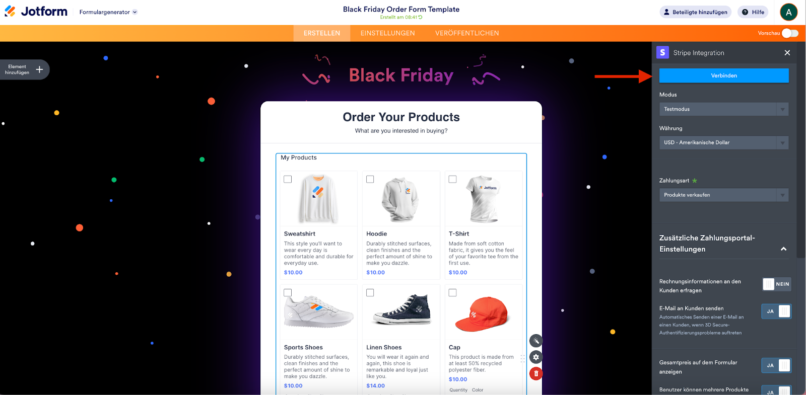 Wie man Black Friday Sale Formulare mit Jotform erstellt Image-2