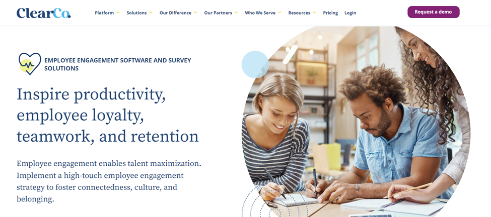 ClearCompany Landing Page