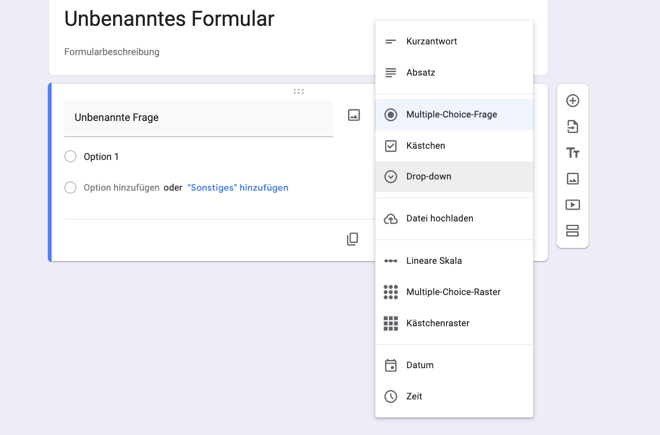 Wie man einen Dropdown in Google Forms erstellt Image-3