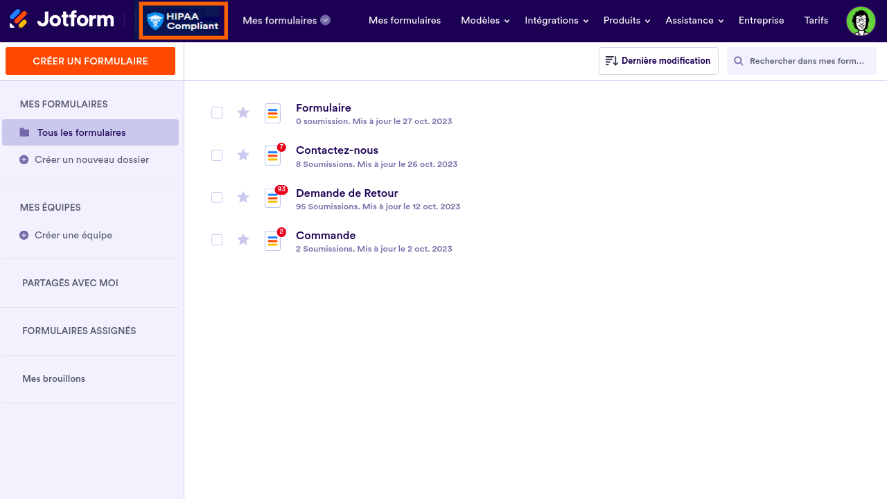 Comment s'assurer que vos formulaires sont conformes à la loi HIPAA ? Image-1