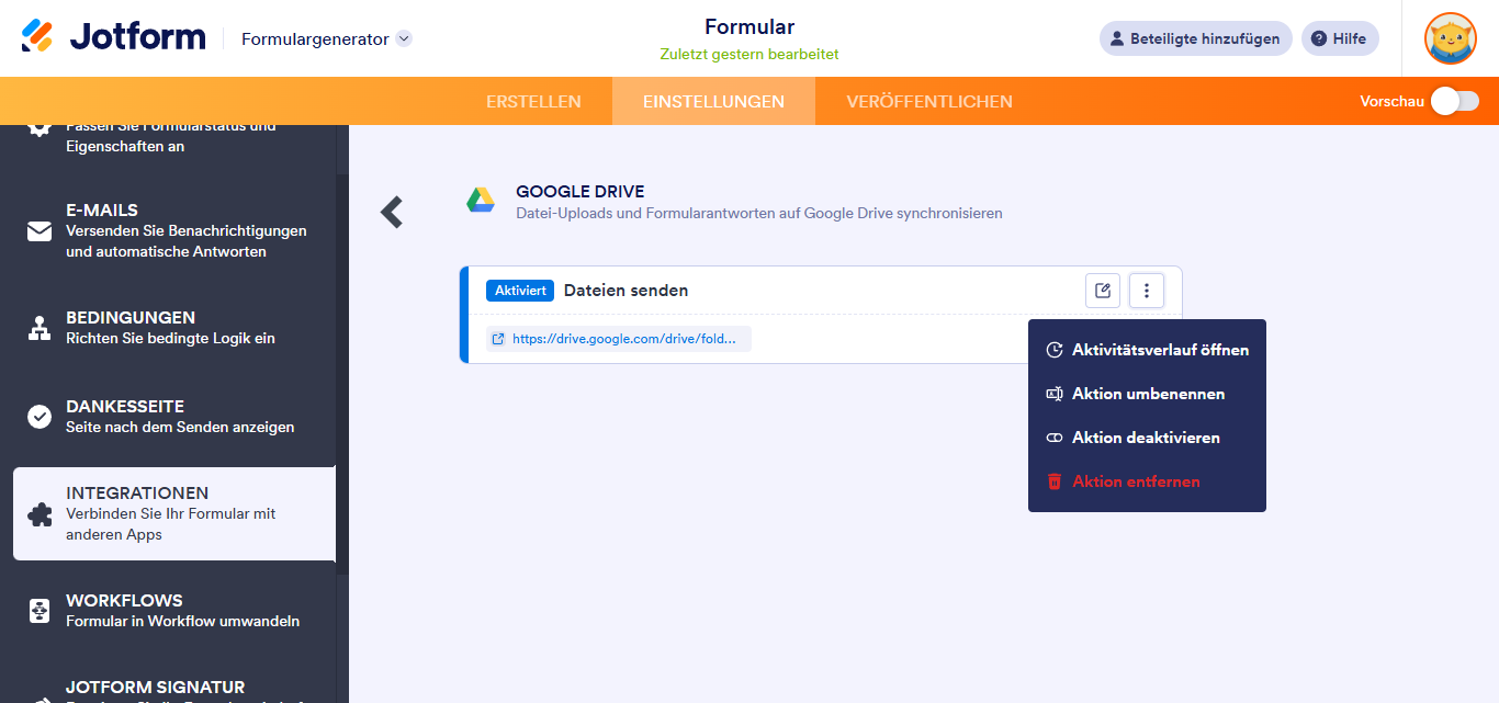 Wie Sie ein Formular in Google Drive integrieren Image-6