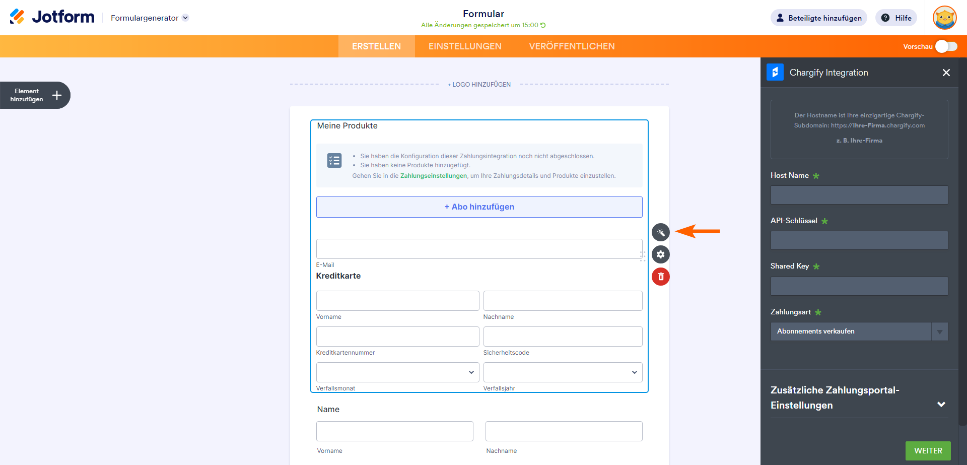 Wie Sie Chargify mit Jotform integrieren Image-2