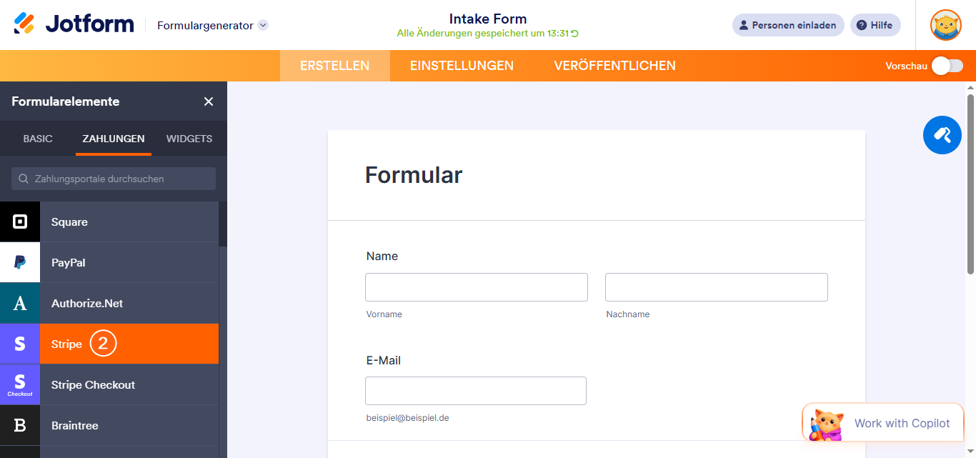 Wie Sie Stripe in Jotform integrieren Image-11