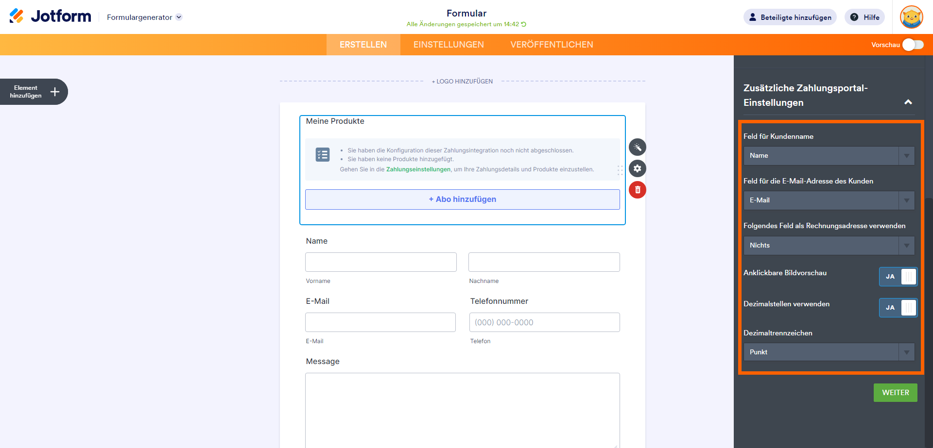 Wie Sie GoCardless mit Jotform integrieren Image-3