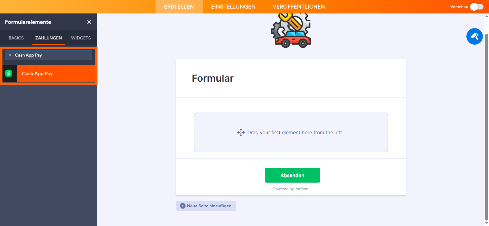 Wie Sie Jotform in die Cash App Pay integrieren Image-2