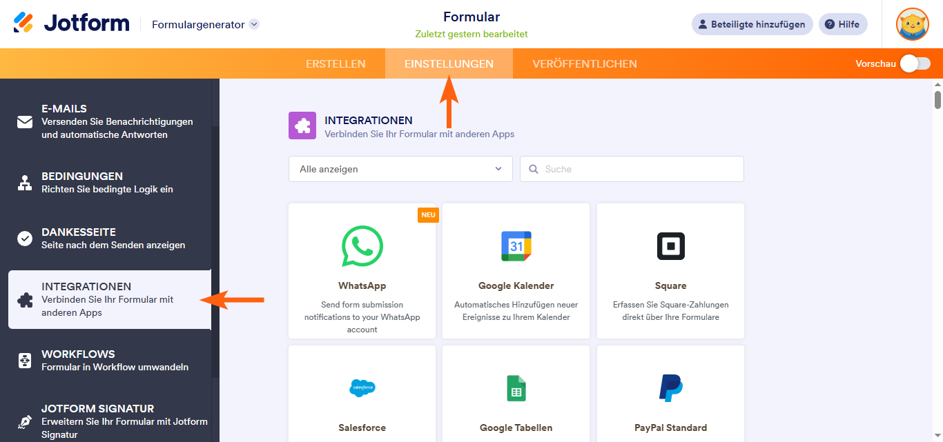 Wie Sie ein Formular in Google Drive integrieren Image-1