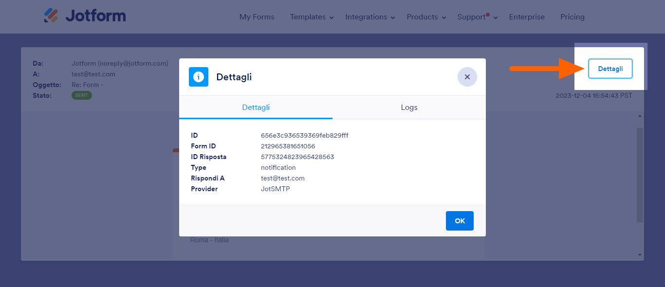 Come Visualizzare la Cronologia Email dei tuoi Moduli Image-4