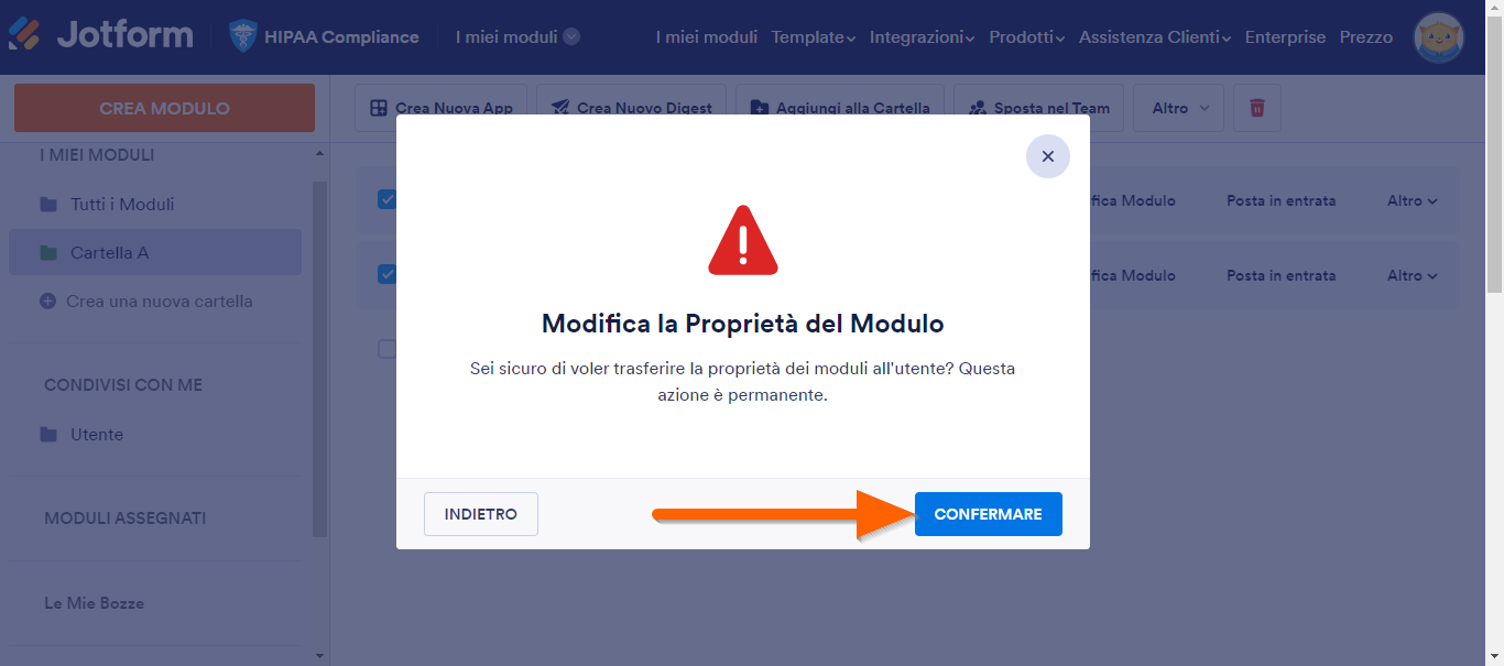 Come Condividere Moduli con Altri Utenti sui Server Enterprise Image-8