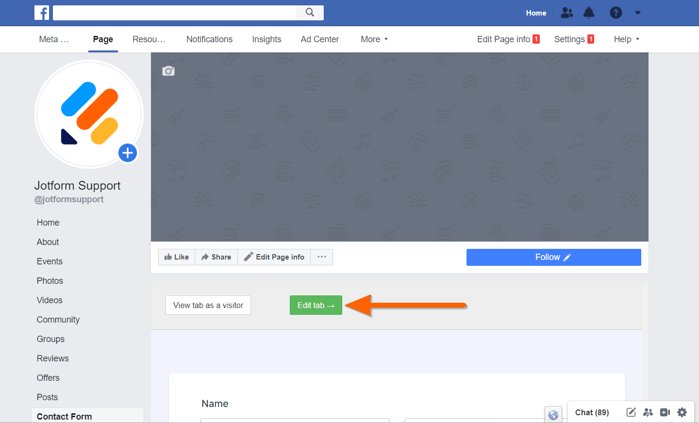 Adicionando um Formulário ao Facebook Usando um App Iframe Personalizado Image-9