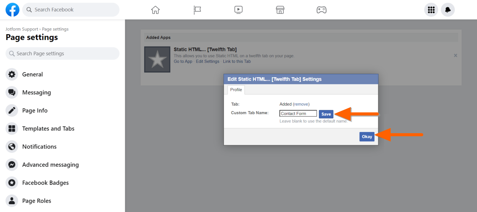 Adicionando um Formulário ao Facebook Usando um App Iframe Personalizado Image-7
