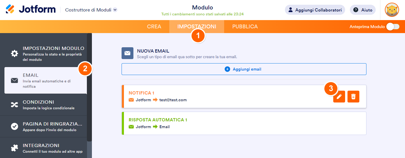 Come Includere le Risposte Come Allegati PDF nelle Email di Notifica Image-1