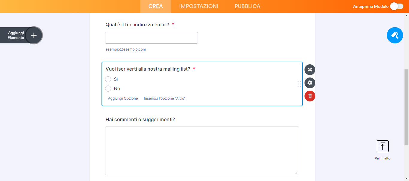 Come Inviare Email in Base alla Risposta dell'Utente Image-1