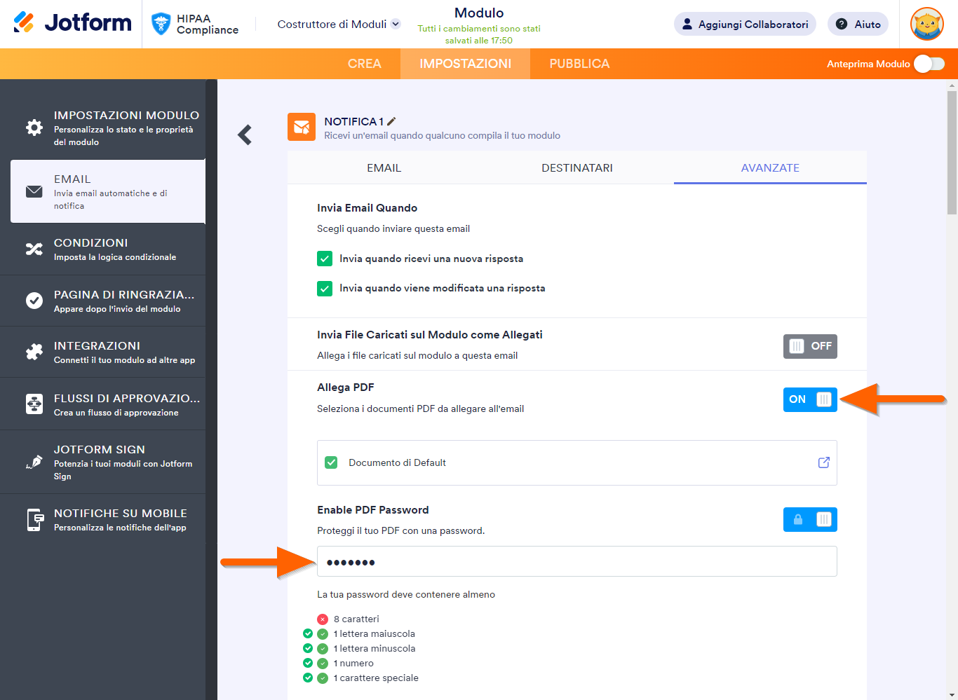 Come Includere le Risposte Come Allegati PDF nelle Email di Notifica Image-3