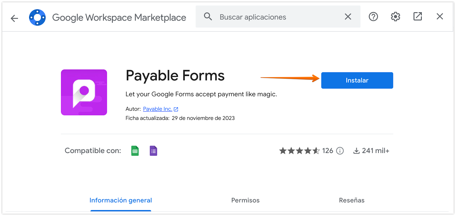 Aceptar el pago en los formularios de Google Image-3