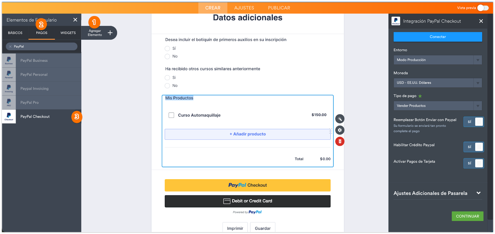 Aceptar el pago en los formularios de Google Image-4