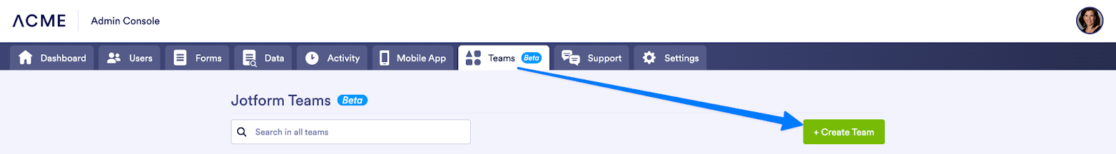 Wie man ein neues Team in Jotform Teams erstellt - Bild 4