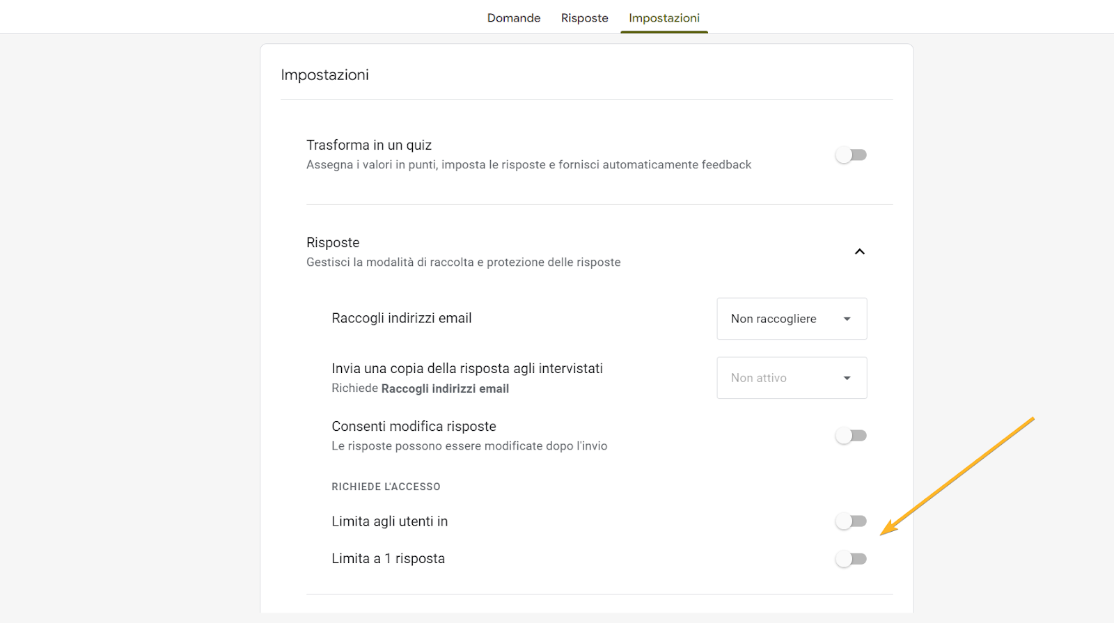 Come rendere pubblico un modulo Google Image-2