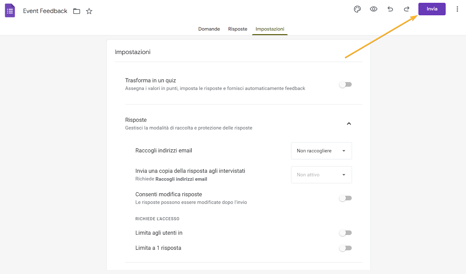 Come rendere pubblico un modulo Google Image-3