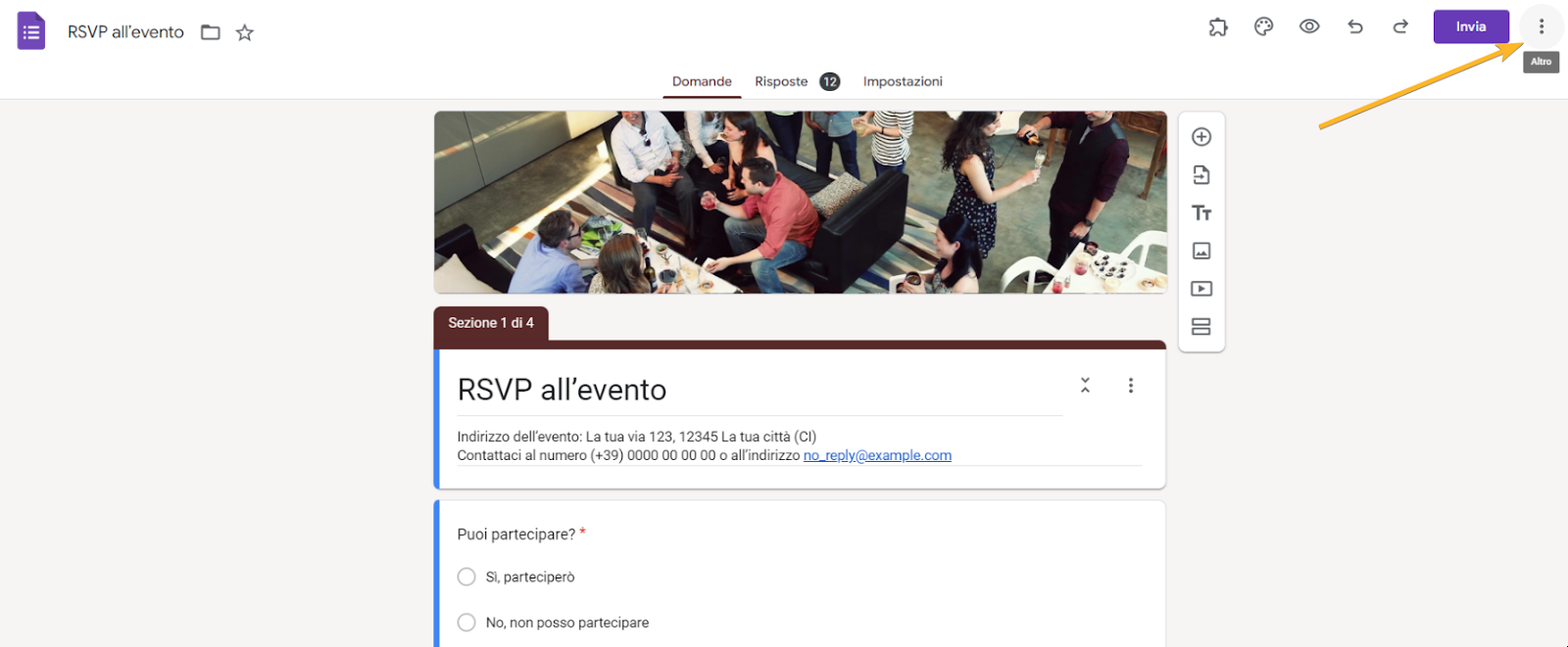 Come rendere pubblico un modulo Google Image-6