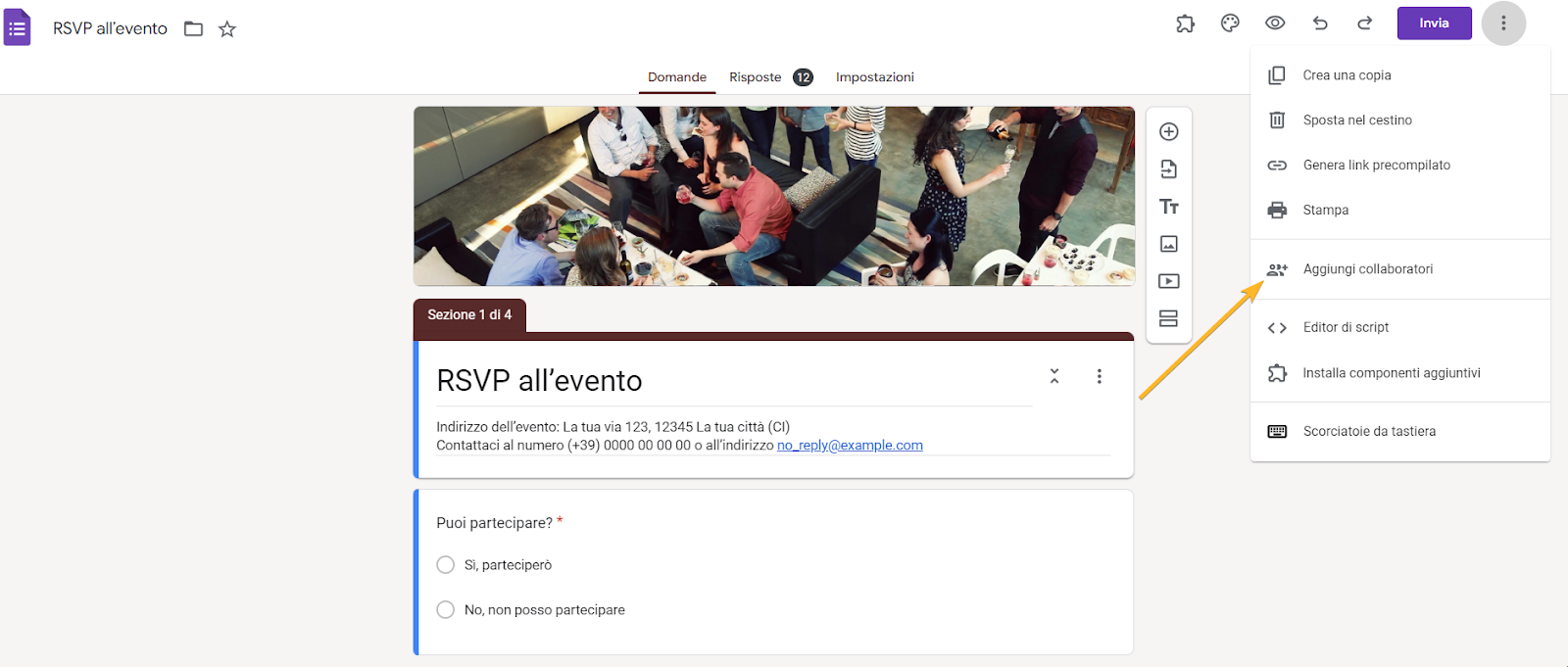 Come rendere pubblico un modulo Google Image-7