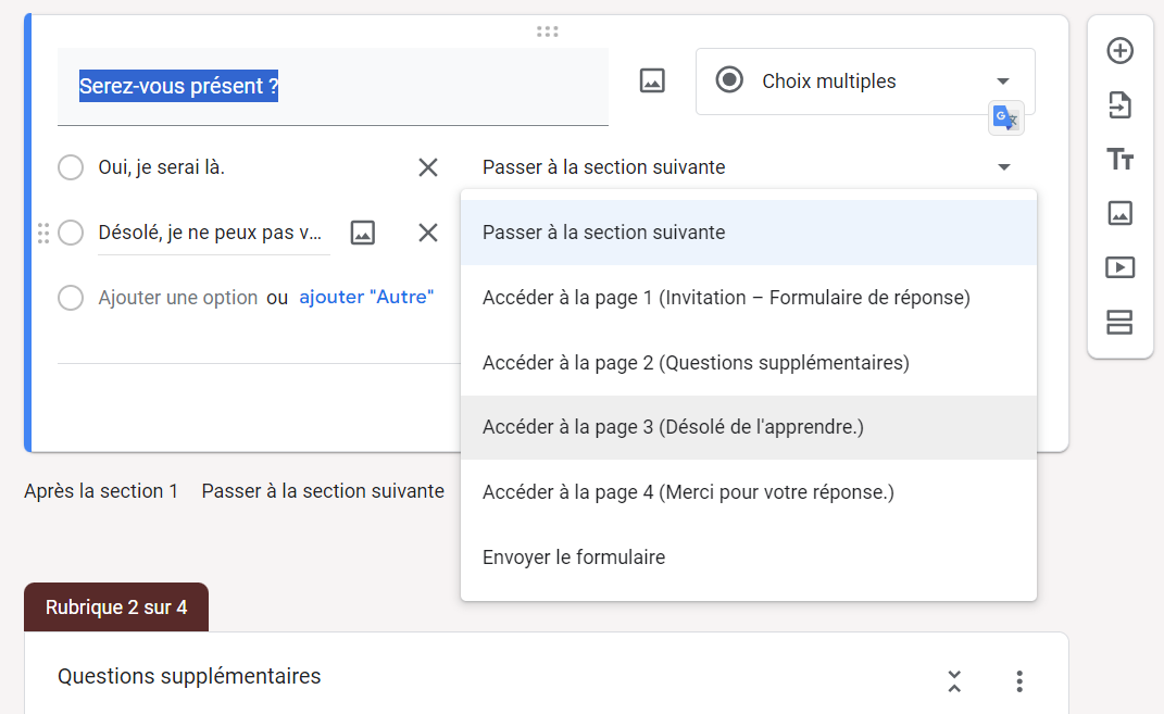Comment créer des questions conditionnelles dans Google Forms Image-6