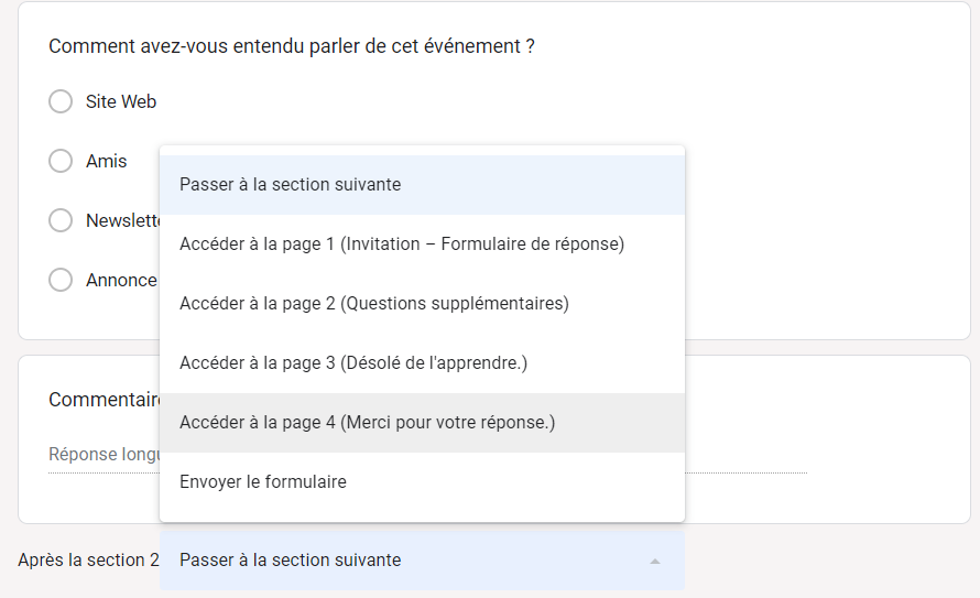 Comment créer des questions conditionnelles dans Google Forms Image-9