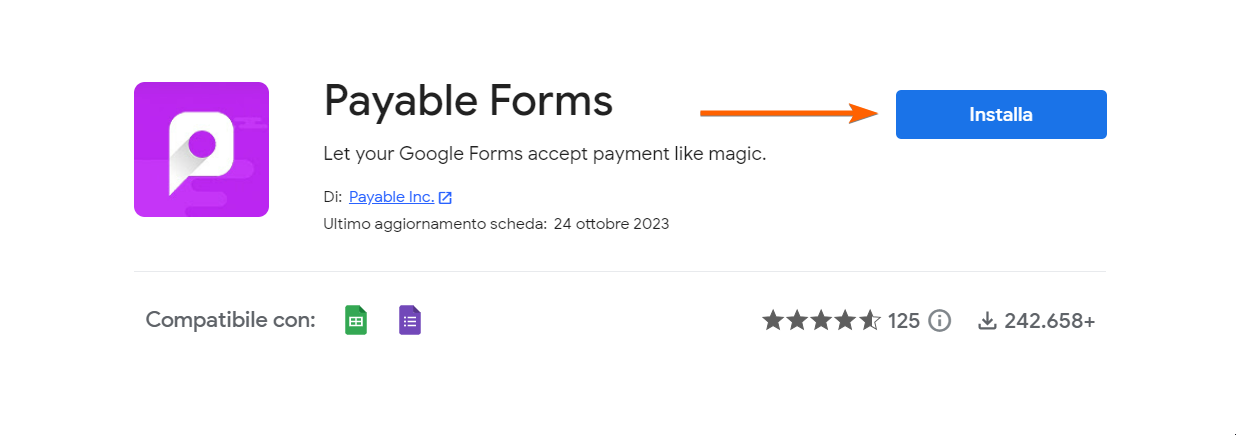 Accettare pagamenti su Google Forms Image-3
