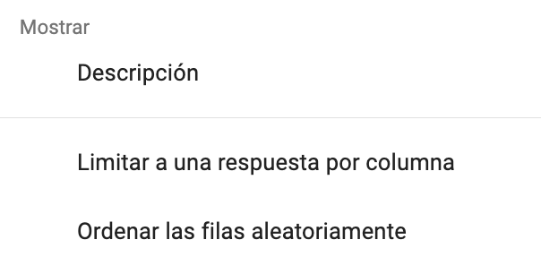 Cómo añadir una cuadrícula de varias opciones en Google Forms Image-5