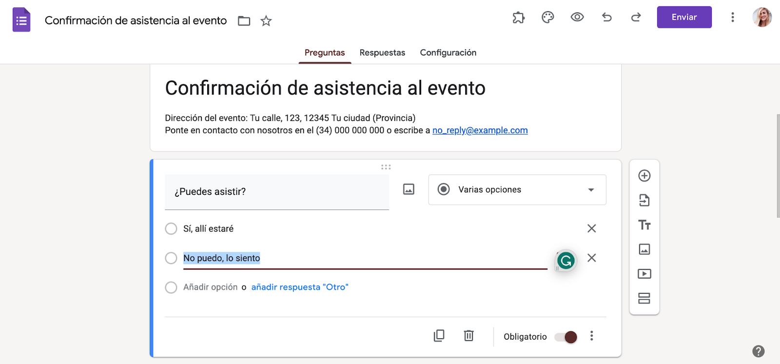 Cómo hacer preguntas con condiciones en los formularios de Google Image-3