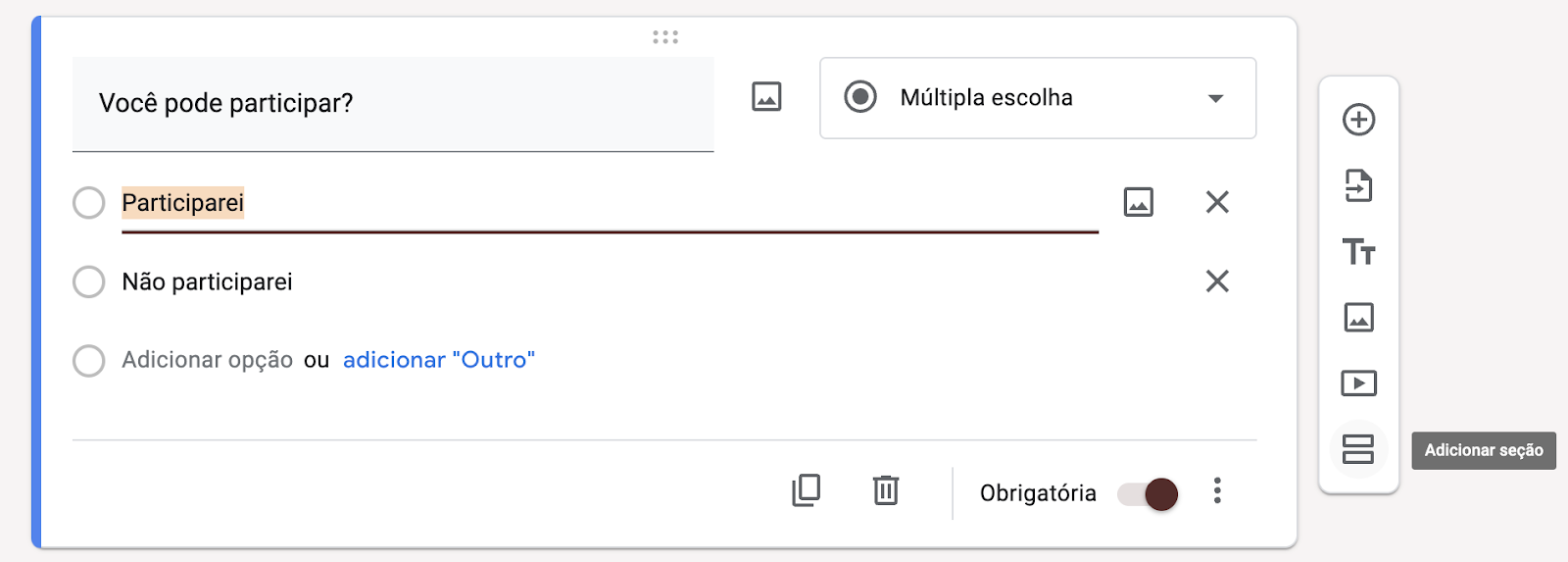 Como criar perguntas condicionais no Formulários Google - Imagem 3