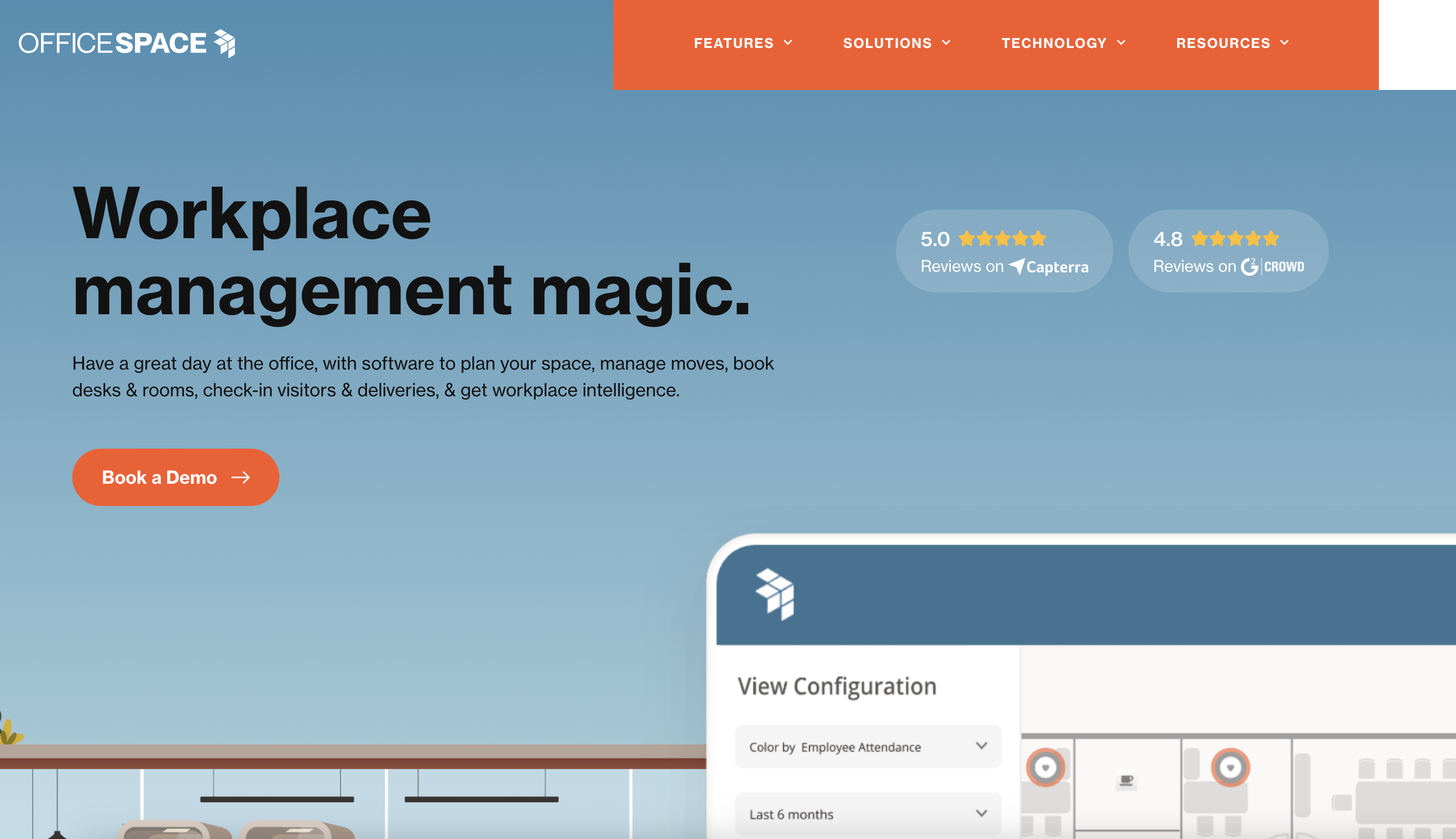 OfficeSpace Landing Page