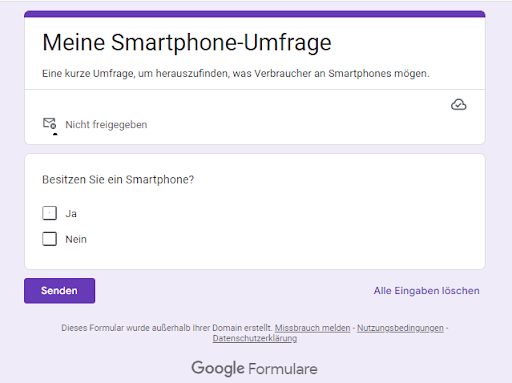 Erstellen einer Umfrage in Microsoft Word - Bild 1