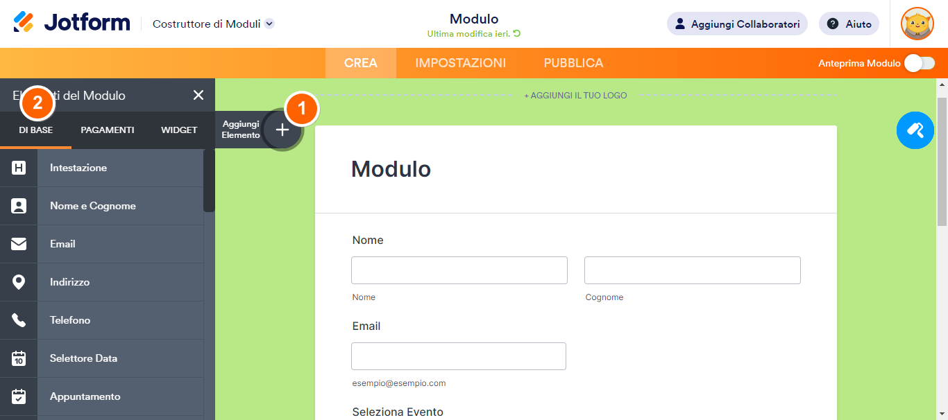 Come Creare il Tuo Primo Modulo Online Image-1